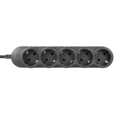 сетевой фильтр Filum FL-SP3-5-0.5M-BL2-UPS черный
