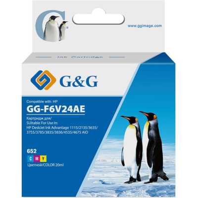 картридж G&G GG-F6V24AE многоцветный