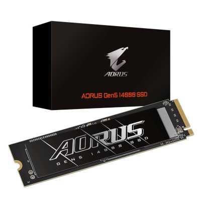 SSD диск GigaByte Aorus Gen5 14000 2Tb AG514K2TB Черный