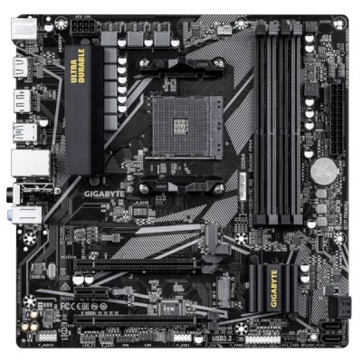 материнская плата GigaByte B550M DS3H AC R2 Черный
