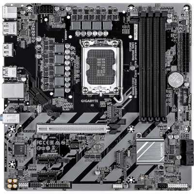 материнская плата GigaByte B860M D3W Черный