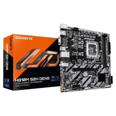 материнская плата GigaByte H810M S2H GEN5 Черный