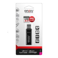картридер Ginzzu GR-311B Черный