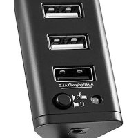 разветвитель USB Ginzzu GR-315UAB черный