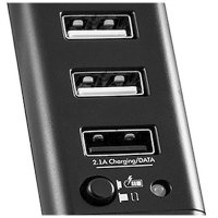 разветвитель USB Ginzzu GR-315UB черный