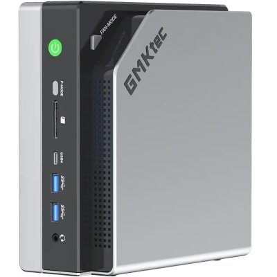 компьютер GMKtec NucBox EVO-X2/Max+395/128GB+2TB Серебристый, черный