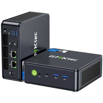 компьютер GMKtec NucBox K7PLUS/I7-13620H/32+1TB Черный