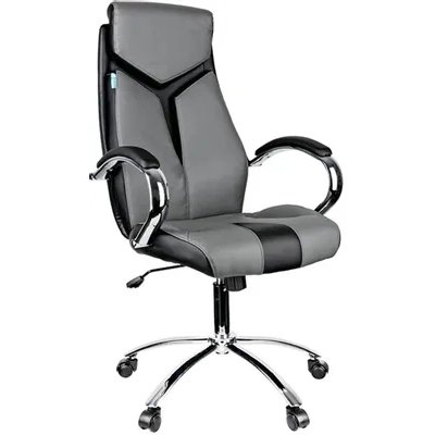 офисное кресло Helmi Inari Grey/Black черный-серый