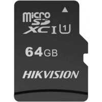 карта памяти HikVision 64GB HS-TF-C1-STD/64G/Adapter
