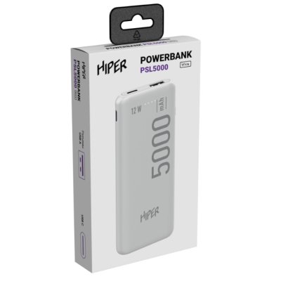 внешний аккумулятор Hiper PSL5000 White