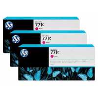 картридж HP 771C B6Y09A малиновый