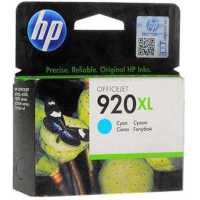 картридж HP 920XL CD972AE голубой