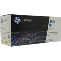 картридж HP 651A CE341A голубой