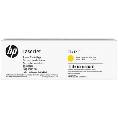 тонер-картридж HP 412J CF412JC желтый