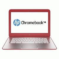 ноутбук HP ChromeBook 14-q001er Красный