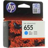 картридж HP 655 CZ110AE голубой
