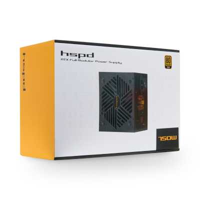 блок питания HSPD 750W HSI-750GF-BK Черный