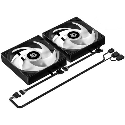 кулер ID-Cooling FX240 LCD Black Черный