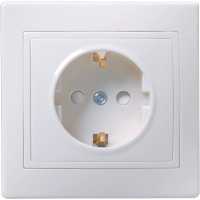 розетка силовая IEK Кварта ERK11-K01-16-DM Белый