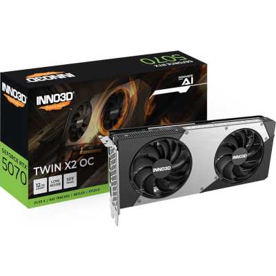 видеокарта Inno3D nVidia GeForce RTX 5070 X2 OC 12Gb N50702-12D7X-195064N