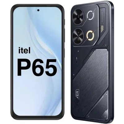 смартфон Itel P65 6/256GB Black черный