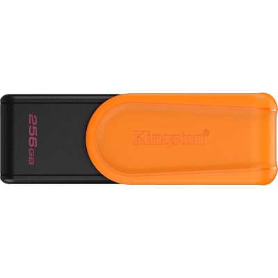 флешка Kingston 256GB DTXS/256GB Черный, оранжевый
