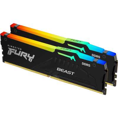оперативная память Kingston Fury Beast RGB KF552C40BB2AK2-64