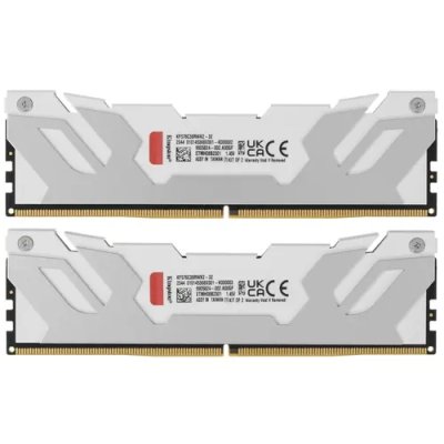 оперативная память Kingston Fury Renegade Silver/White XMP KF576C38RWK2-32