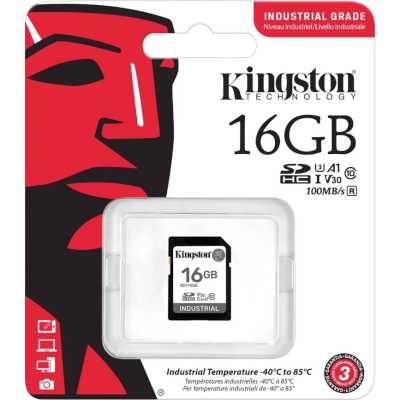 карта памяти Kingston Industrial 16GB SDIT/16GB