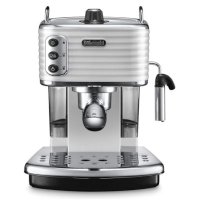 кофеварка DeLonghi ECZ351 White-Silver