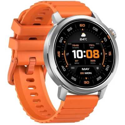 смарт часы Kospet ORB 46mm Orange-Silver