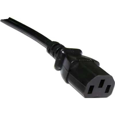 кабель питания Lanmaster LAN-PP13/SHA-1.0-BK Черный