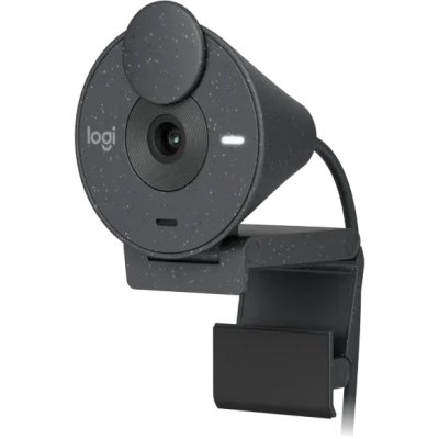веб-камера Logitech Brio 300 Graphite 960-001436 черный, серый