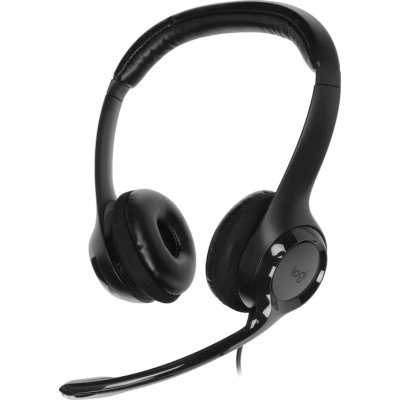 гарнитура Logitech Headset H390 Black