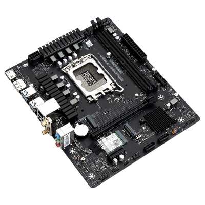 материнская плата Maxsun Challenger B760M-H WiFi Черный