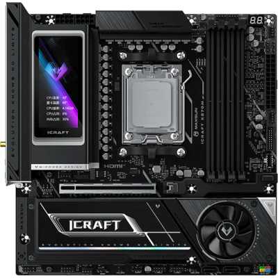 материнская плата Maxsun iCraft X870M Черный