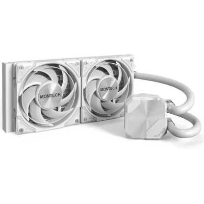 система водяного охлаждения Montech HyperFlow Silent 240 White Белый
