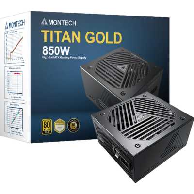 блок питания Montech Titan Gold 850W TIS0124 Черный