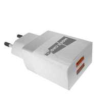 сетевое зарядное устройство More choice NC24 White Белый