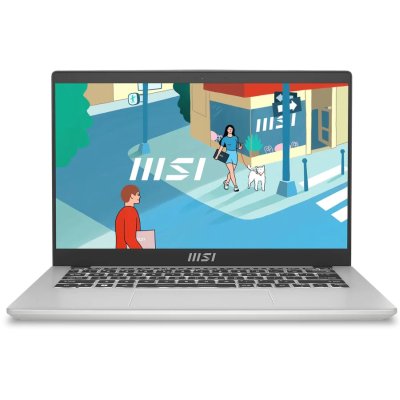 ноутбук MSI Modern 14 C13M-1090XRU-wpro Серебристый