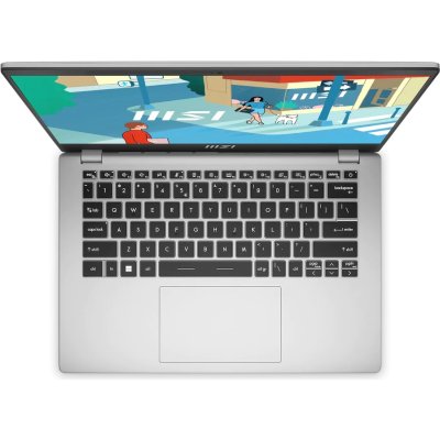 ноутбук MSI Modern 14 C13M-1090XRU-wpro Серебристый