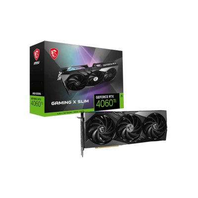 видеокарта MSI nVidia GeForce RTX 4060 Ti Gaming X Slim 8G