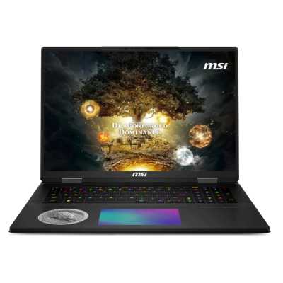 ноутбук MSI Titan 18 HX Dragon Edition Norse Myth A2XWJG-205RU Черный