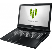 ноутбук MSI WT75 9SL-101 Черный