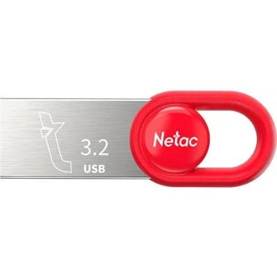 флешка Netac 32GB NT03UM2N-032G-32RE Черный, красный