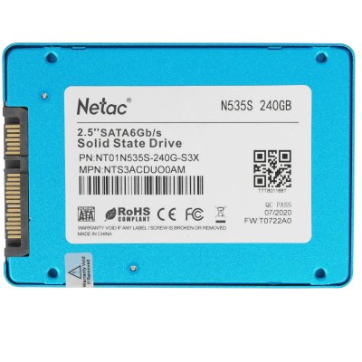 SSD диск Netac N535S 240Gb NT01N535S-240G-S3X Синий