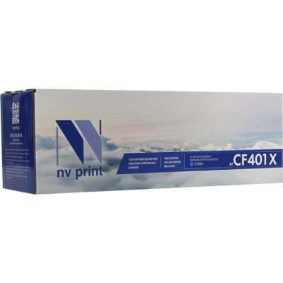 картридж NV Print NV-CF401XC голубой