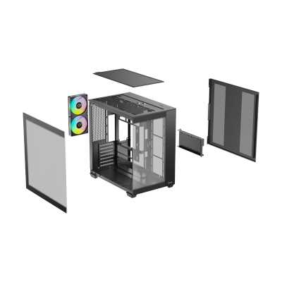 корпус Ocypus Delta C74 Black ARGB