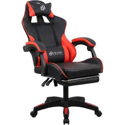 игровое кресло Oklick Camper Black/Red черно-красный