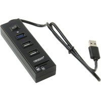 разветвитель USB Orient JK-320 черный
